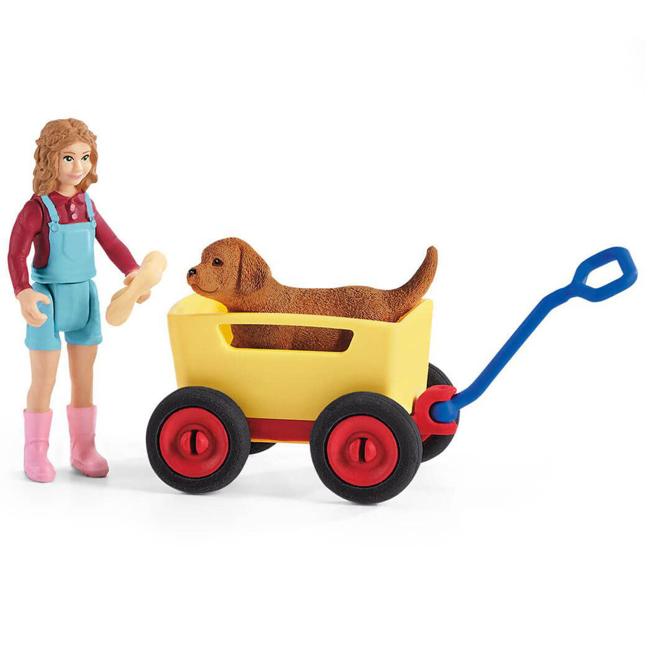 Schleich Farm World - Puppy Wagon Ride | 42543