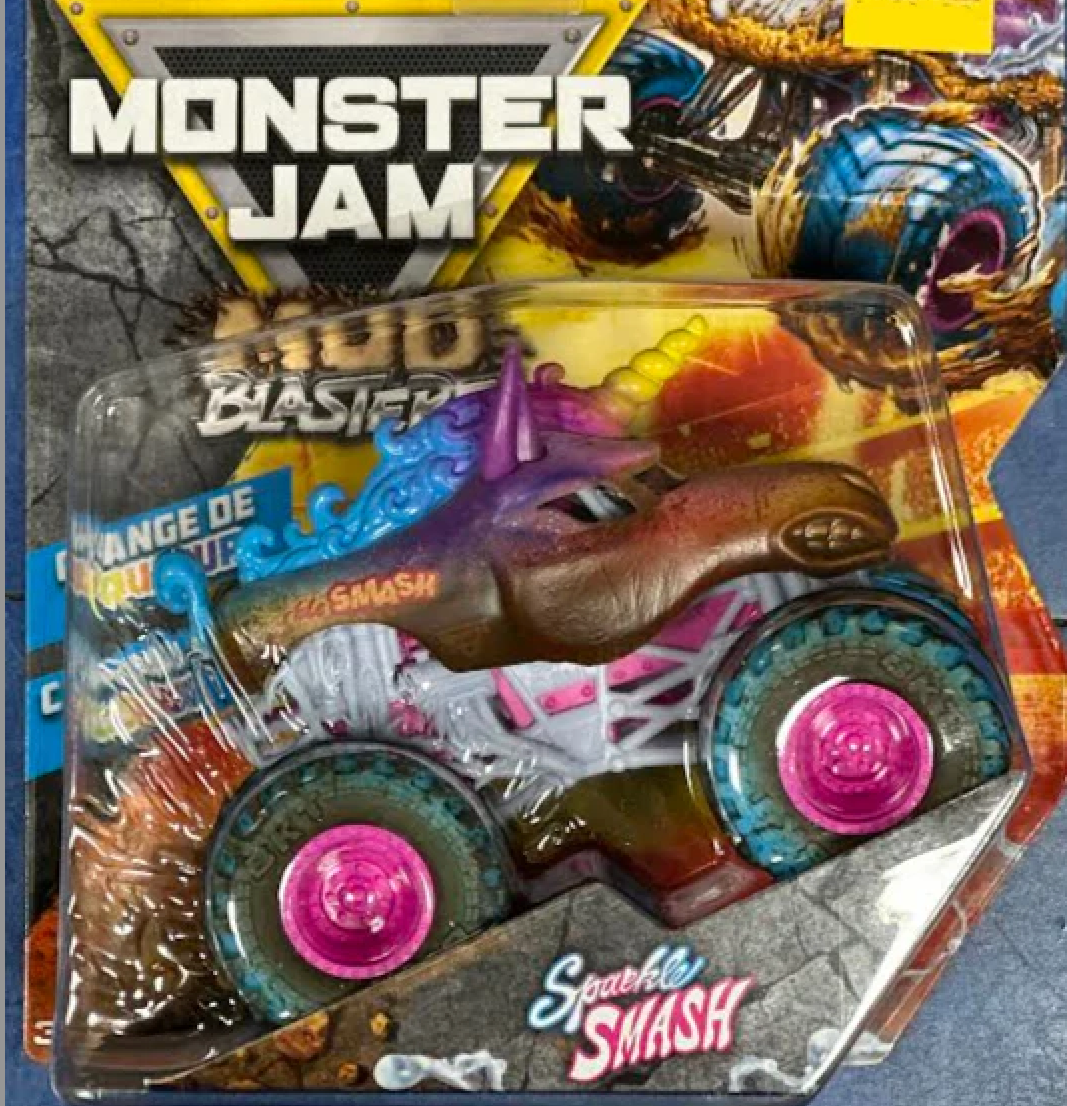 Monster Jam 1:64 Mud Blasters Monster Trucks (Series 02) Sparkle Smash