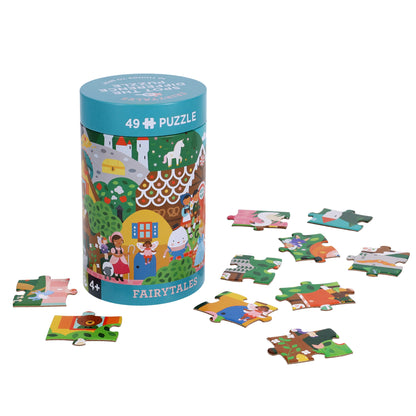 Petit Collage Spot the Difference Puzzle - Fairy Tales 49pc