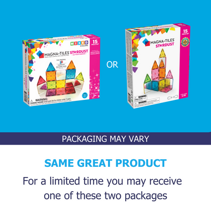 MAGNA-TILES - Stardust - 15-Piece Set