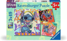 Ravensburger 3x49pc- Disney Stitch Puzzle