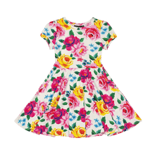 Chintz Waisted Dress