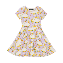 Princess Swan Waisted Dress