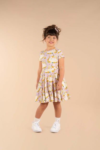 Rock Your Baby - Princess Swan Waisted Dress