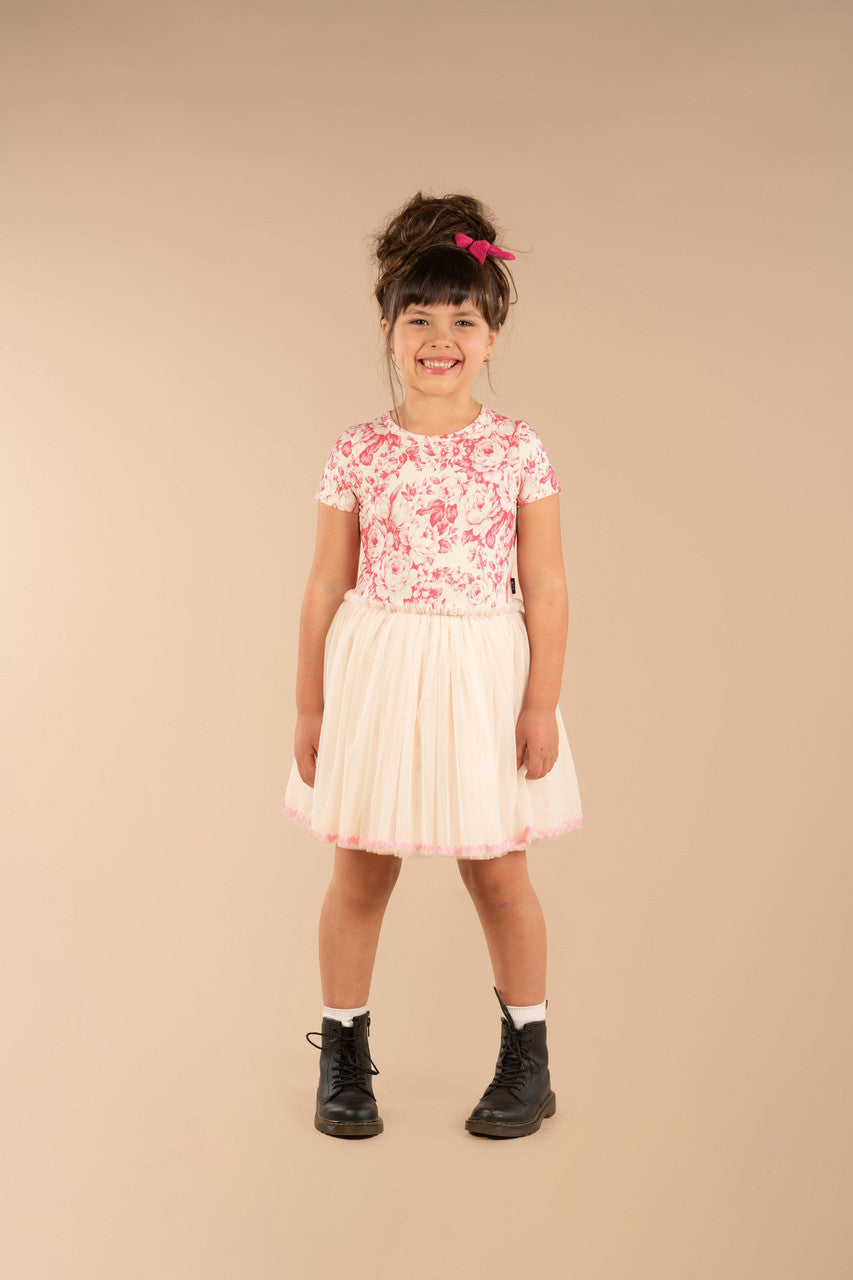 Rock Your Baby - Floral Toile Circus Dress