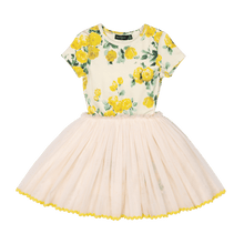 Rock Your Baby - Yellow Roses Circus Dress (size 2-7)