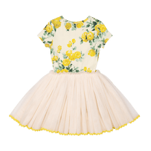 Rock Your Baby - Yellow Roses Circus Dress (size 2-7)