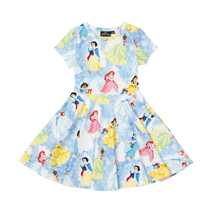 Rock Your Baby - Princess Christmas Sparkle Waisted Dress