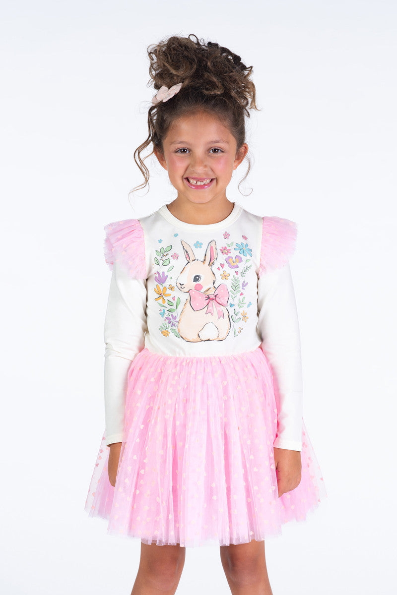 Rock Your Baby - Bunny Circus Dress (sizes 2-7)