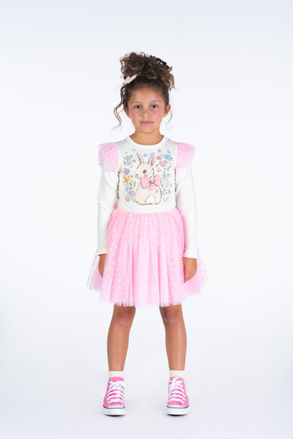 Rock Your Baby - Bunny Circus Dress (sizes 2-7)