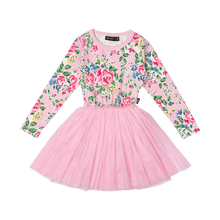 Rock Your Baby - Pink Garden Circus Dress (sizes 8-10)