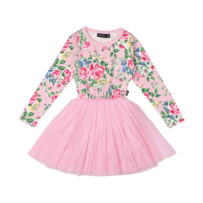 Rock Your Baby - Pink Garden Circus Dress (sizes 8-10)