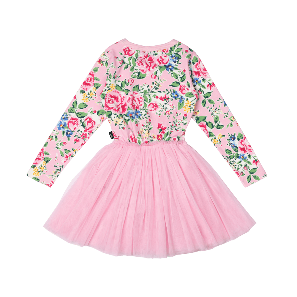Rock Your Baby - Pink Garden Circus Dress (sizes 2-7)