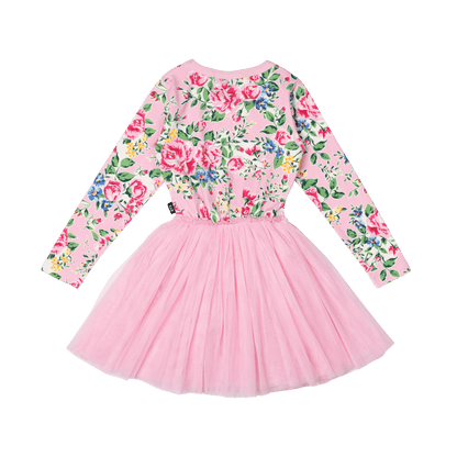Rock Your Baby - Pink Garden Circus Dress (sizes 2-7)