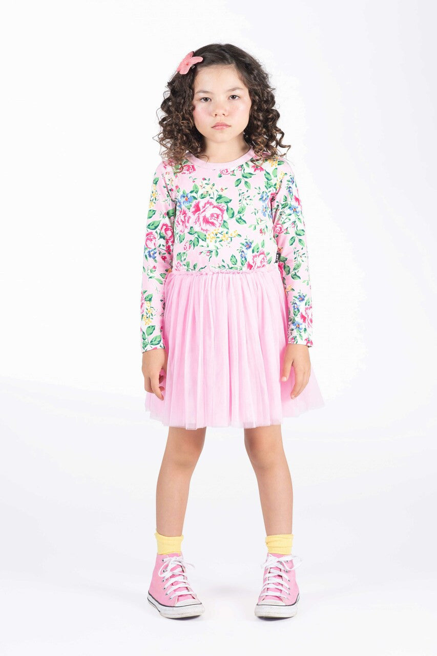 Rock Your Baby - Pink Garden Circus Dress (sizes 8-10)