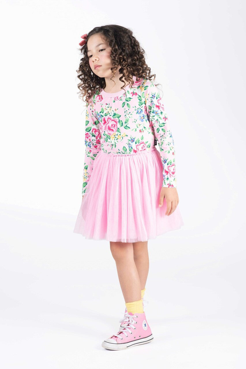 Rock Your Baby - Pink Garden Circus Dress (sizes 8-10)