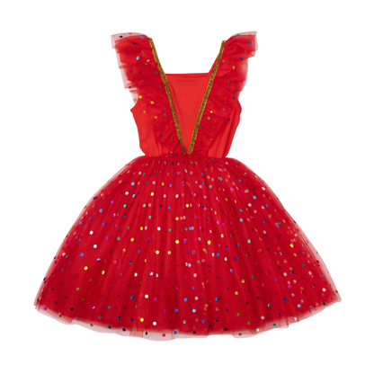 Rock Your Baby - Red Party Tulle Dress