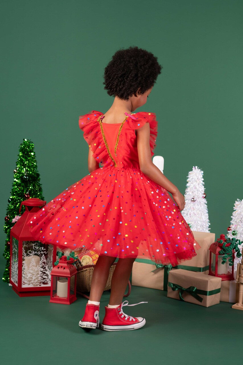 Rock Your Baby - Red Party Tulle Dress