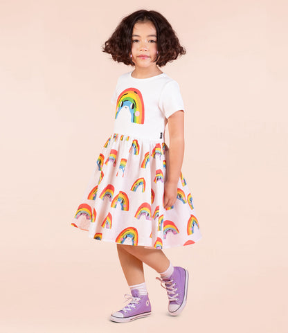 Rock Your Baby - Over the Rainbow T-Shirt Dress