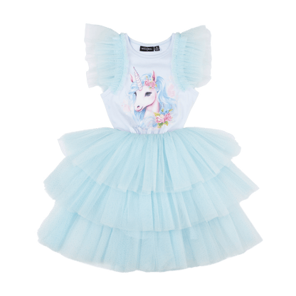 Rock Your Baby - Blue Unicorn Party Dress