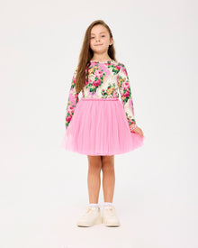 Rock Your Baby - Rosette Long Sleeve CIRCUS Dress