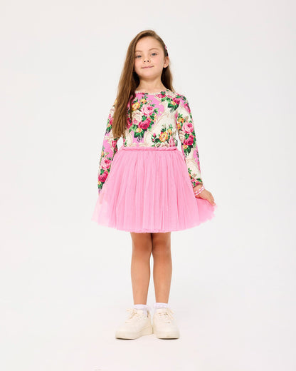 Rock Your Baby - Rosette Long Sleeve CIRCUS Dress