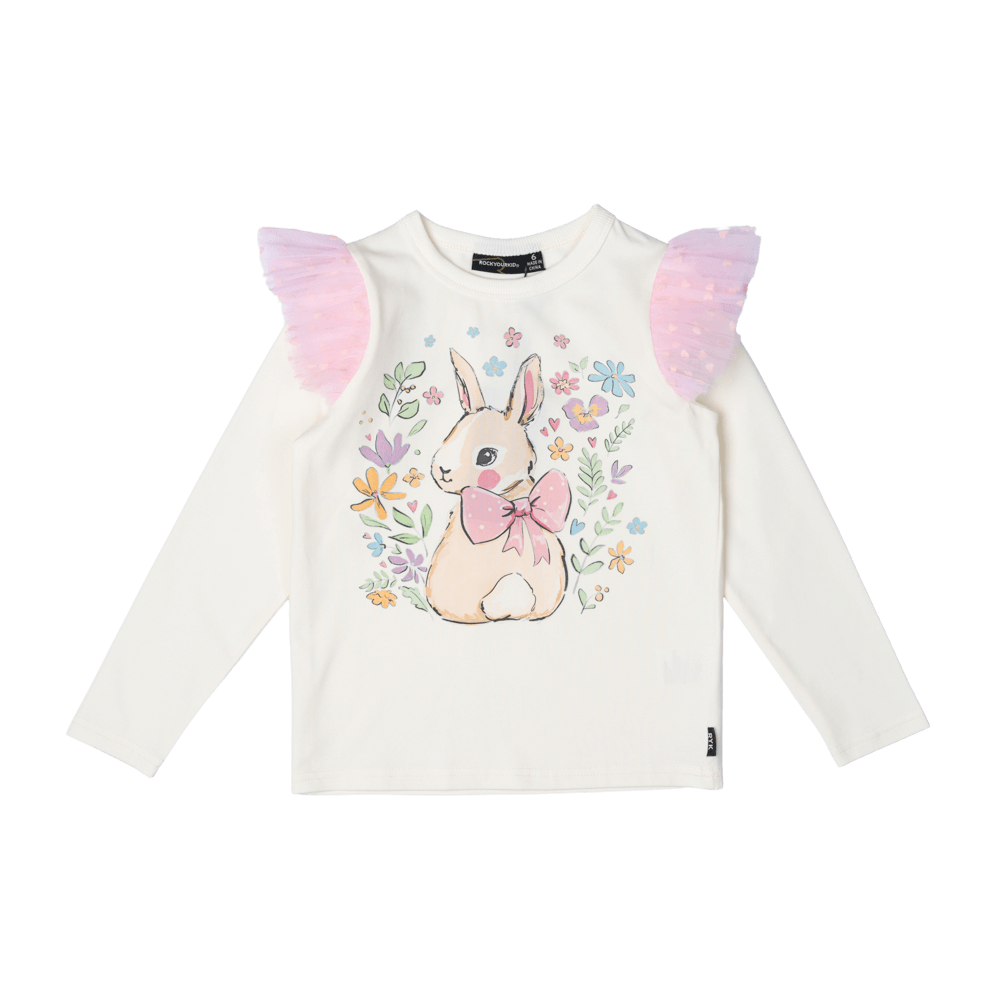 Rock Your Baby - Bunny Long Sleeve T-Shirt (sizes 2-7)