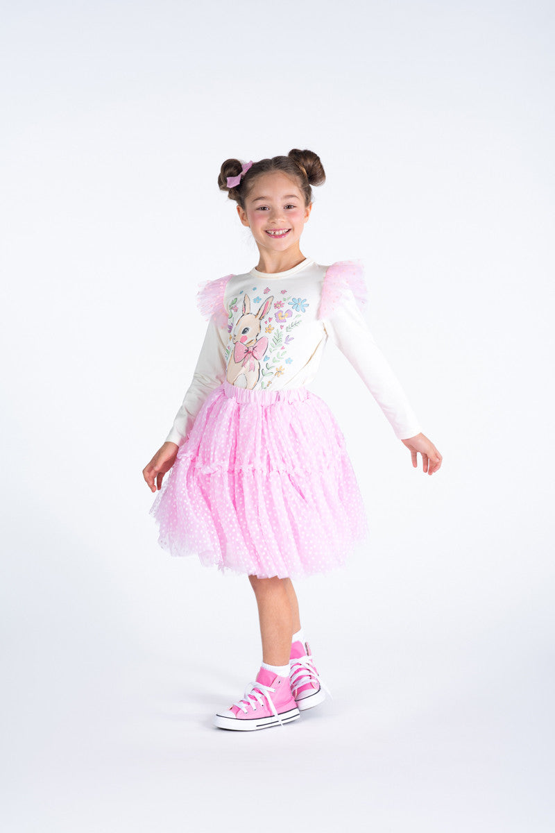 Rock Your Baby - Bunny Long Sleeve T-Shirt (sizes 2-7)