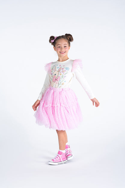 Rock Your Baby - Bunny Long Sleeve T-Shirt (sizes 8-12)