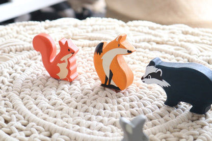 Tender Leaf Toys - Badger Wooden Animal