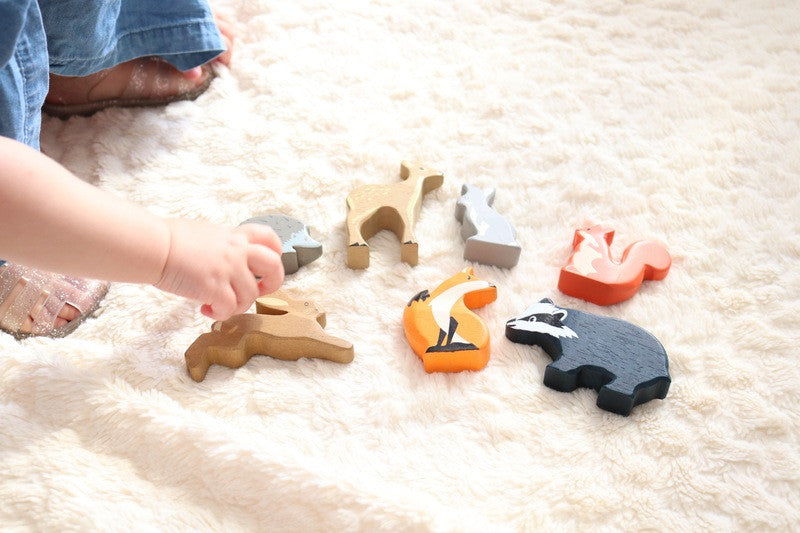 Tender Leaf Toys - Badger Wooden Animal