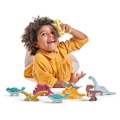 Tender Leaf Toys - Ankylosaurus Wooden Animal
