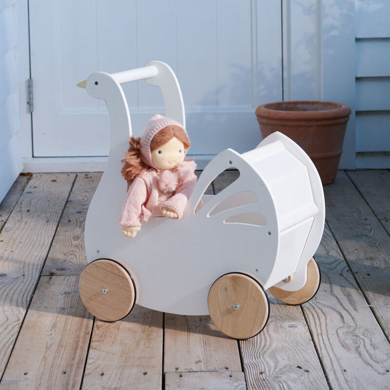 Tender Leaf Toys - Sweet Swan Pram