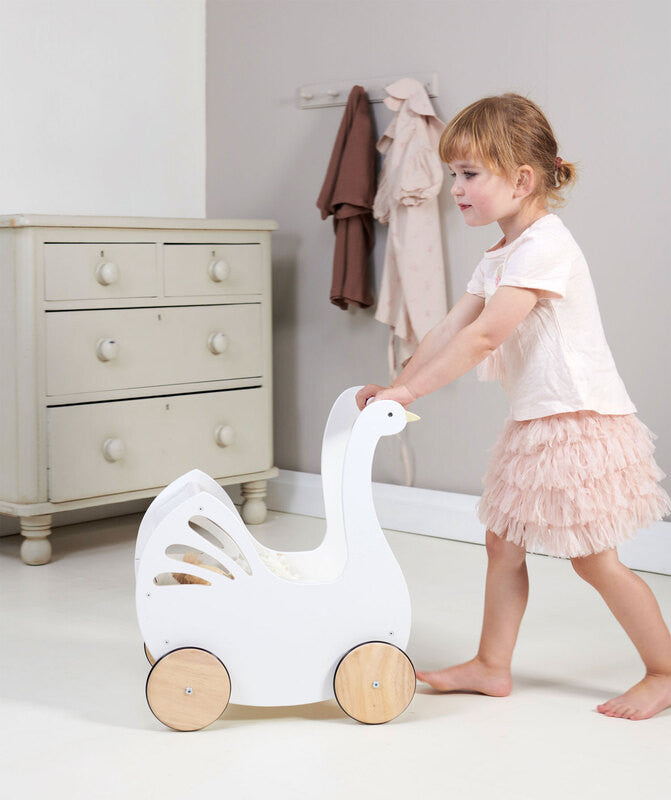 Tender Leaf Toys - Sweet Swan Pram