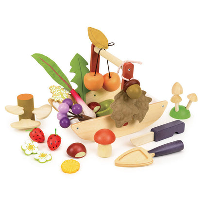 Tender Leaf Toys -  Wild Wood Foraging Trug