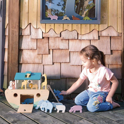 Tender Leaf Toys -  Noah's Wooden Ark