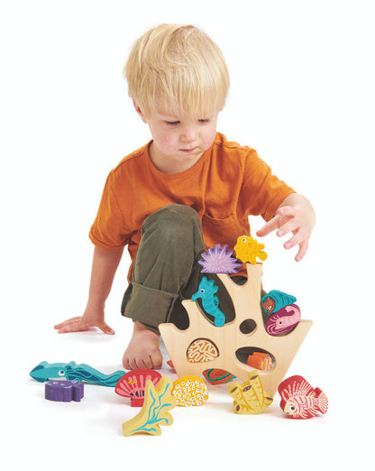 Tender Leaf Toys - Stacking Coral Reef