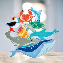 Tender Leaf Toys - Coastal Animals with Display Shelf