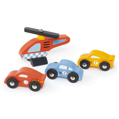 Tender Leaf Toys -  Blue Bird Service Station