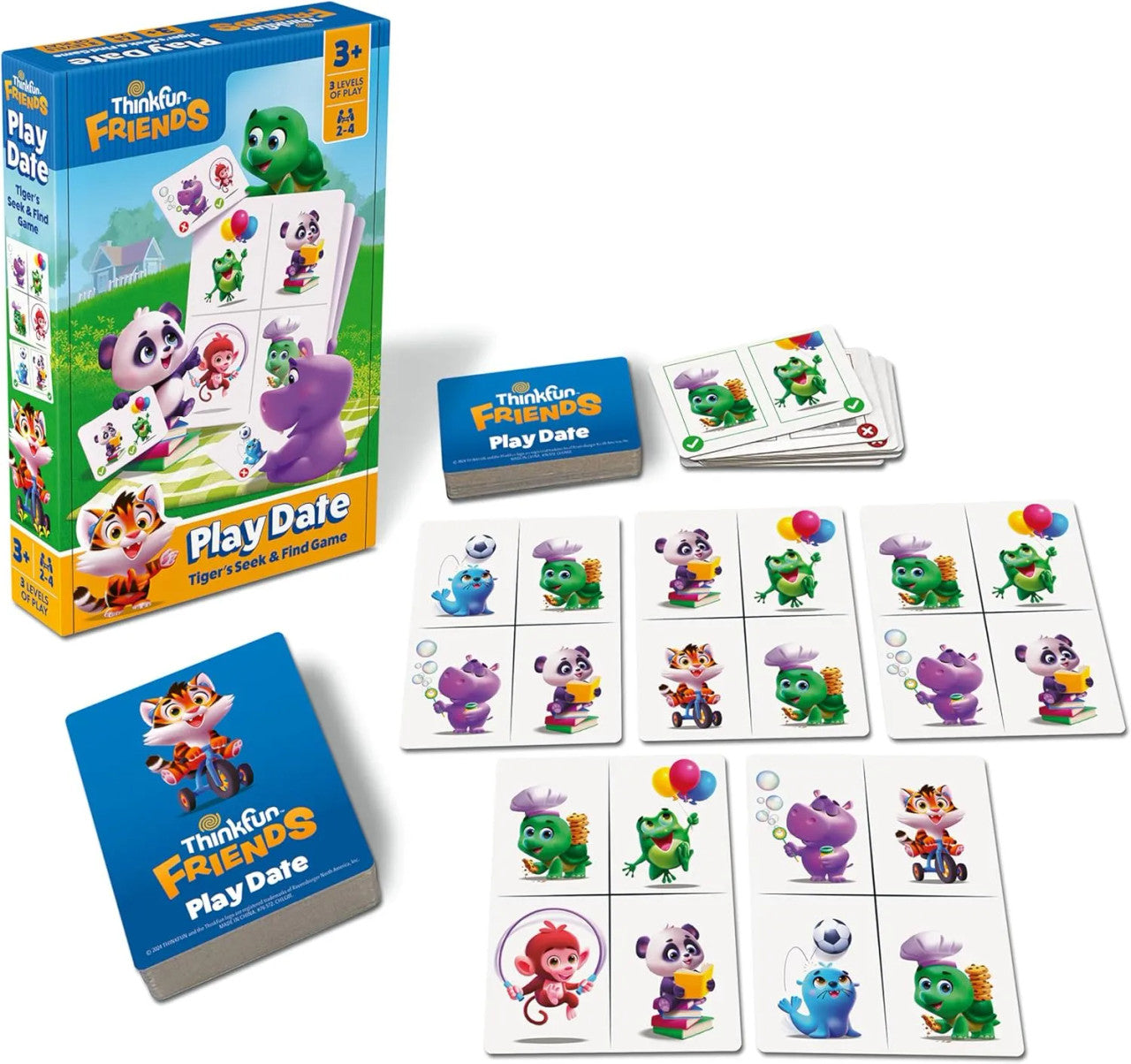 Thinkfun Friends - Play Date: Tiger's Seek & Find Game