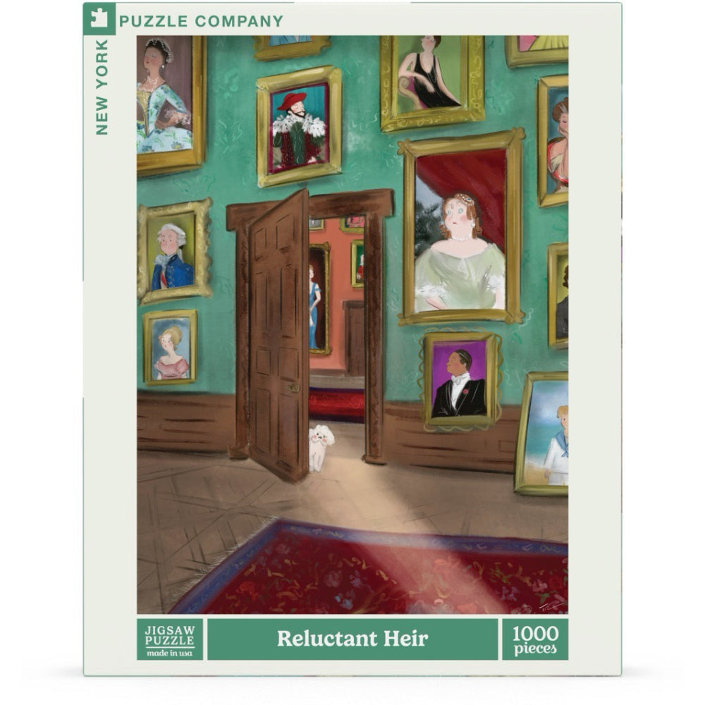 New York Puzzle Company 1000pc - Reluctant Heir Puzzle