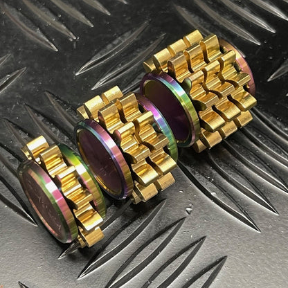 Kaiko Fidgets - Trinity Mega Cog DIY Kit - Oil Slick
