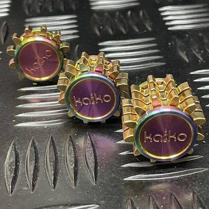 Kaiko Fidgets - Trinity Mega Cog DIY Kit - Oil Slick