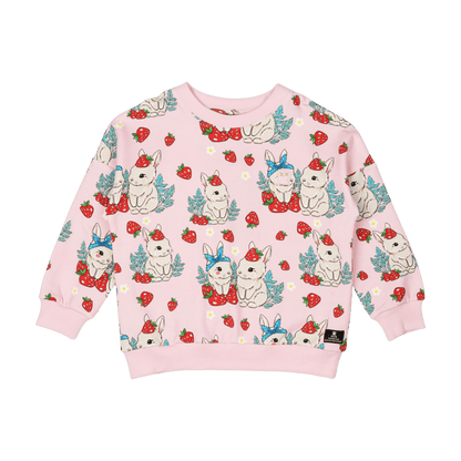 Rock Your Baby - Berry Bunny Sweatshirt