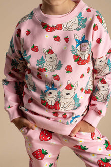 Rock Your Baby - Berry Bunny Sweatshirt