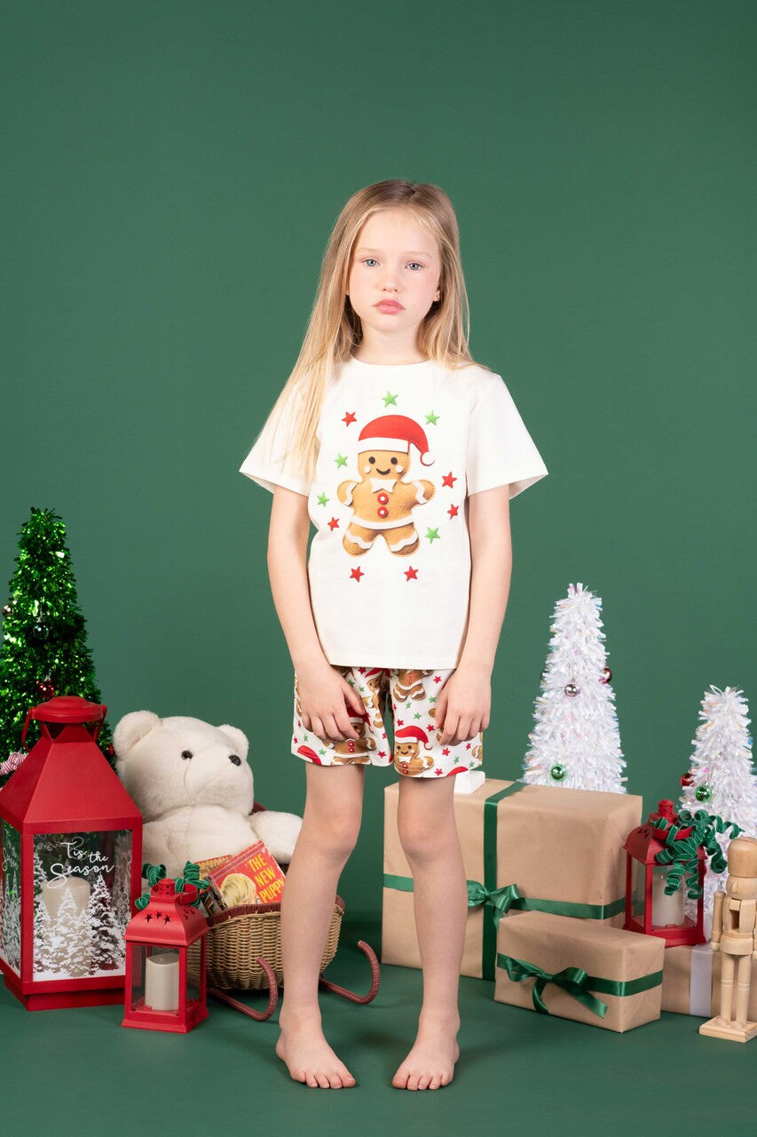 Rock Your Baby - Gingerbread Man Pyjama Set