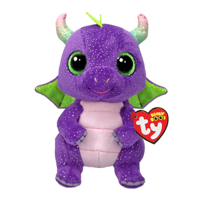 TY Beanie Boos Regular - Daphne the Purple Dinosaur