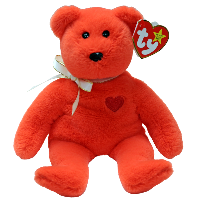 Ty Original Beanie Babies - Valentino II the Bear