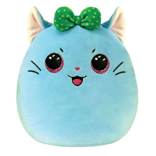 TY Squishy Beanies - Kirra Cat with Bow Small 25cm