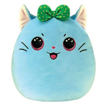 TY Squishy Beanies - Kirra Cat with Bow Small 25cm